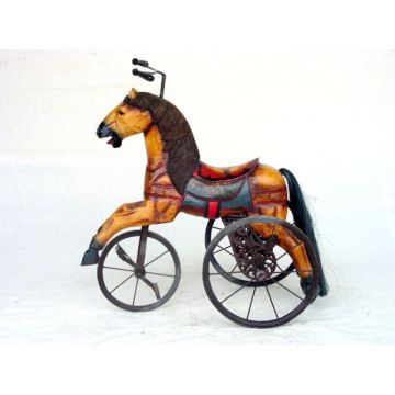 Pferd als Dreirad groß 2 verkleinert