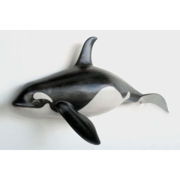 Orca Wanddeko groß verkleinert