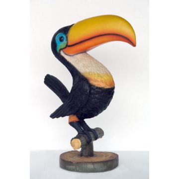 Cartoon Toucan lebensgroß
