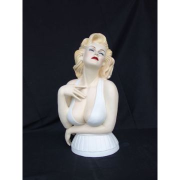 Marilyn Monroe Double Büste lebensgroß