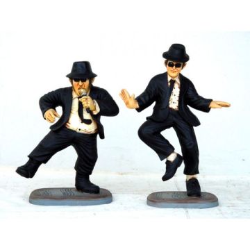 Blues Brothers tanzend klein verkleinert