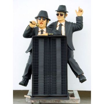 Blues Brothers CD-Regal verkleinert