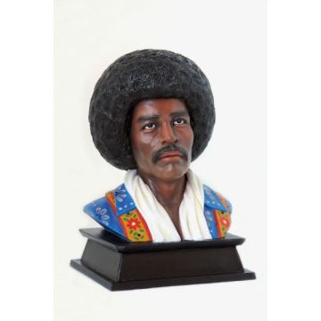 Jimmy Hendrix Büste lebensgroß