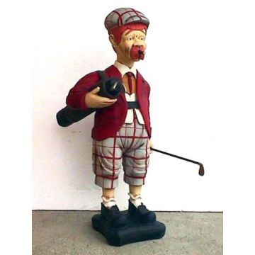 Alter Golfer verkleinert