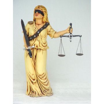 Richterin Justizia klein verkleinert