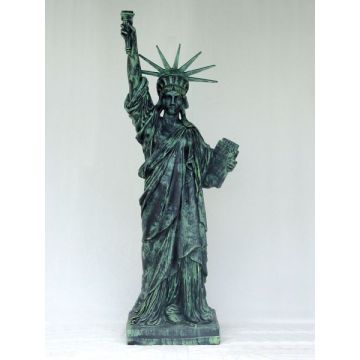 Freiheitsstatue wie das Orginal Bronze lebensgroß