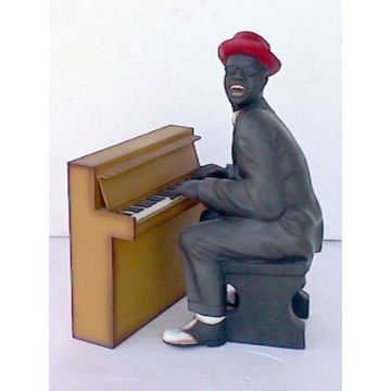 Klavier Spieler Mittel verkleinert