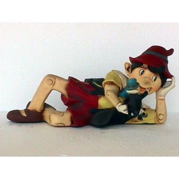 Pinocchio liegend lebensgroß