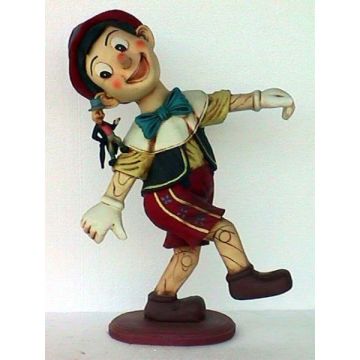 Pinocchio laufend lebensgroß