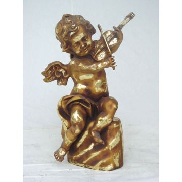 Engel stehend mit Violine verkleinert