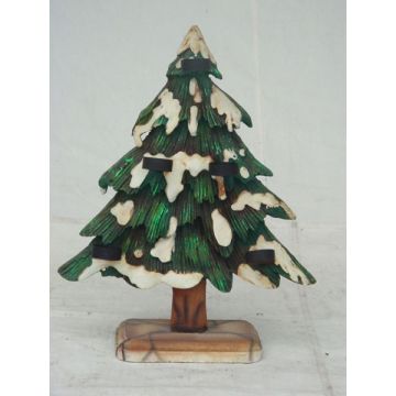 Tannenbaum mit Kerzenhalter klein verkleinert