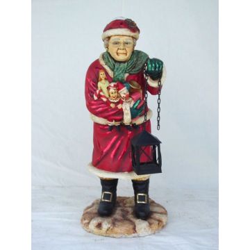 Weihnachtsfrau klein verkleinert