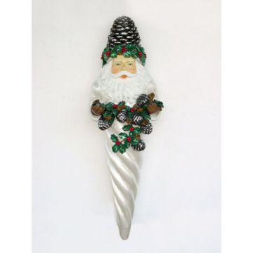Eiszapfen Weihnachtsmann lebensgroß
