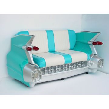 SOFA - Cadillac (TÜRKIS) lebensgroß