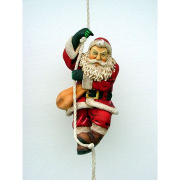 Weihnachtsmann hängend klein verkleinert