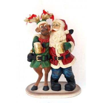 Weihnachtsmann Happy Hour verkleinert