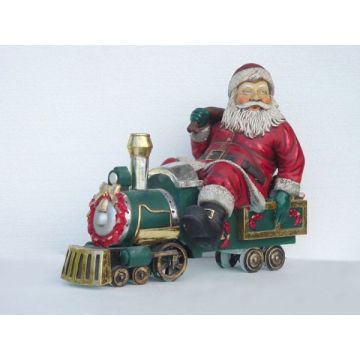 Weihnachtsmann im Zug verkleinert