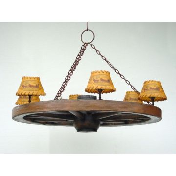 Western Deckenlampe groß lebensgroß