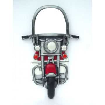 Motorrad Wandspiegel verkleinert