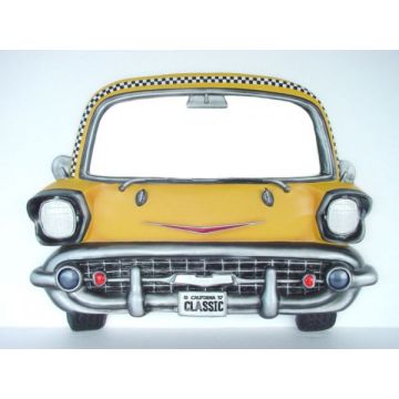 Taxi als Wandspiegel verkleinert