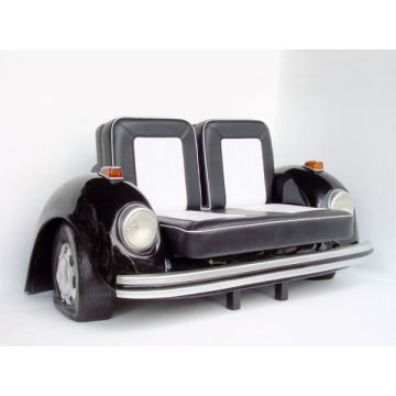 SOFA - VOLKSWAGEN - BEETLE (SCHWARZ) lebensgroß