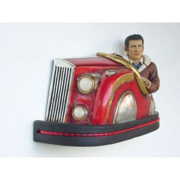 Autoscooter mit James Dean verkleinert