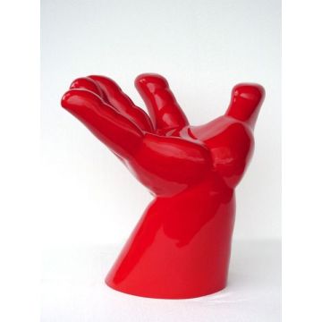 Hand als Hocker übergroß XXL