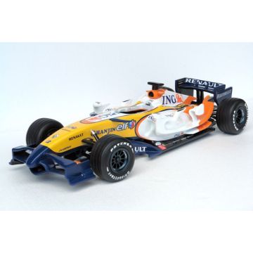 Blauer Formel 1 Rennwagen Nachbau klein verkleinert