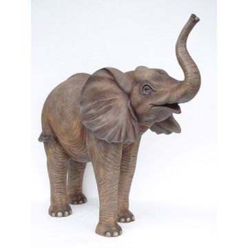Baby Elefant stehend lebensgroß