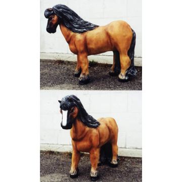 Pony lebensgroß
