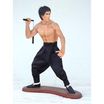 Kung-Fu Kämpfer Klein verkleinert