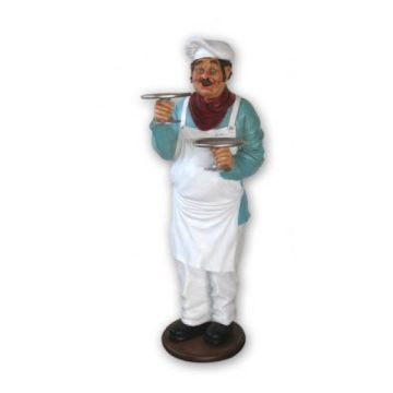 Bäcker lebensgroß