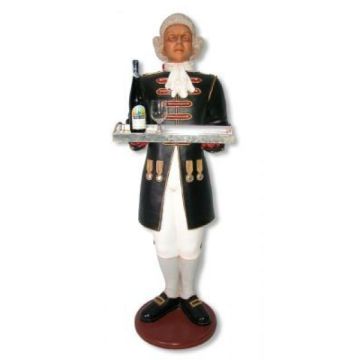 höfischer Butler lebensgroß