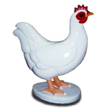 Huhn. Henne XXL übergroß XXL