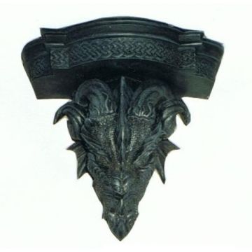 Konsole mit Drachenkopf verkleinert