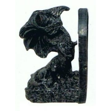 Buchstütze mit Drachen links verkleinert