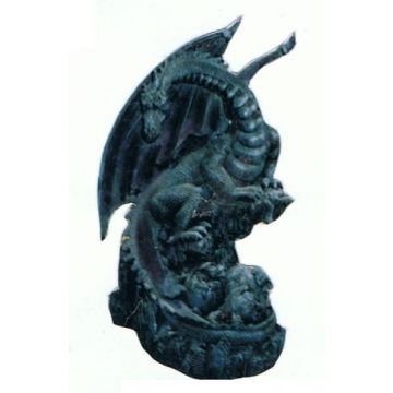 Gothischer Drache verkleinert