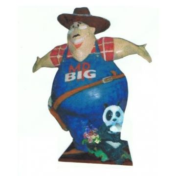 Mr. Big Gärtner lebensgroß