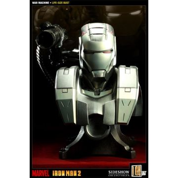 Iron Man 2 War Machine Büste lebensgroß