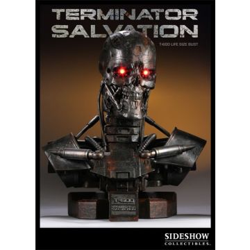 Terminator T-600 Salvation Büste lebensgroß
