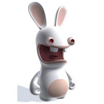 Scream Bunny - Rayman Raving Rabbids lebensgroß