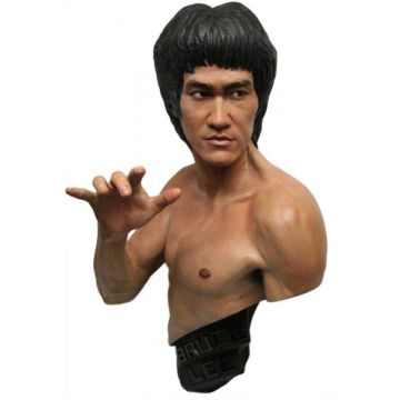 Bruce Lee Büste - Traditional Black Version 1/1 lebensgroß