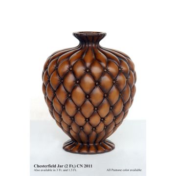 Vase Chesterfield hellbraun keine Angabe