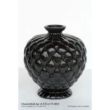 Vase Chesterfield schwarz keine Angabe