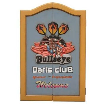 Bullseye-Dartkasten lebensgroß
