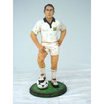 Fußball Spieler klein verkleinert