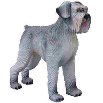 Riesenschnautzer Hund XXL lebensgroß