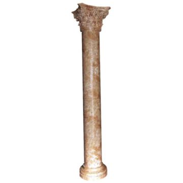 Große Säule im Marmor - Look lebensgroß