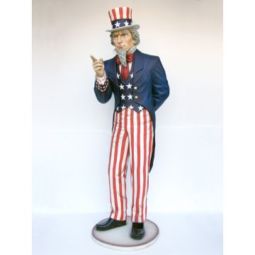 Uncle Sam Big lebensgroß
