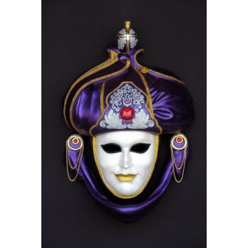 Maske Saracino Lila vergrößert